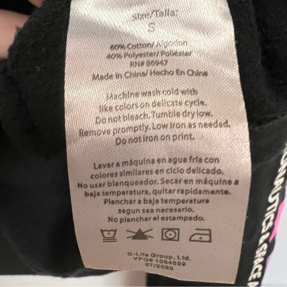 Hyper Space Cropped NASA Hoodie size small - Picture 9 of 11